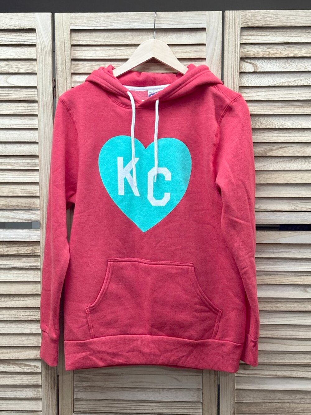 Charlie Hustle NWT Red Kansas City Heart Lightweight Sweatshirt – XS